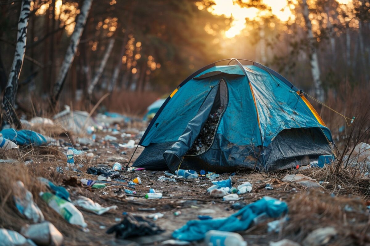 Comment gérer les déchets lors d'un camping en site isolé ?