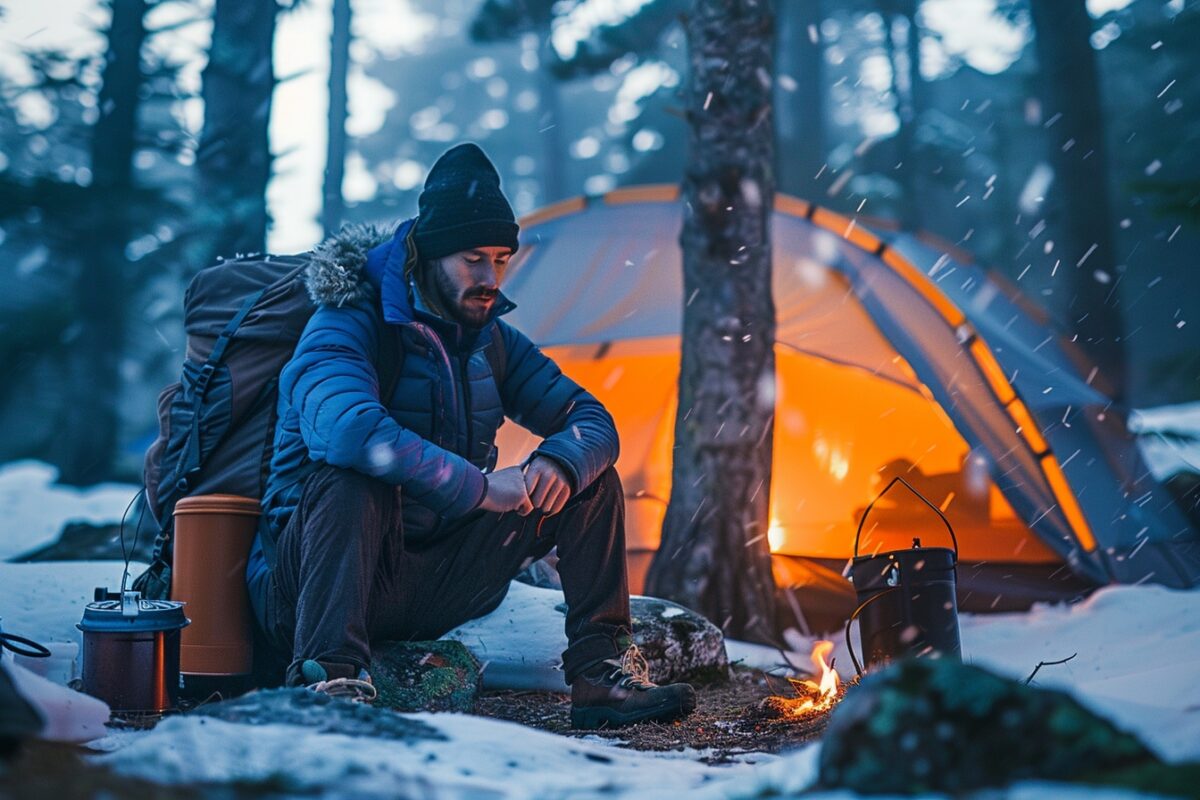 Comment rester au chaud lors des nuits froides en camping sans électricité ?